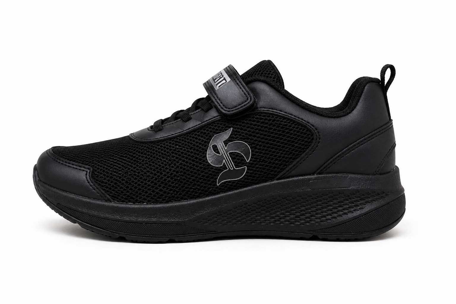 Kids School Shoe – Black – Style 1