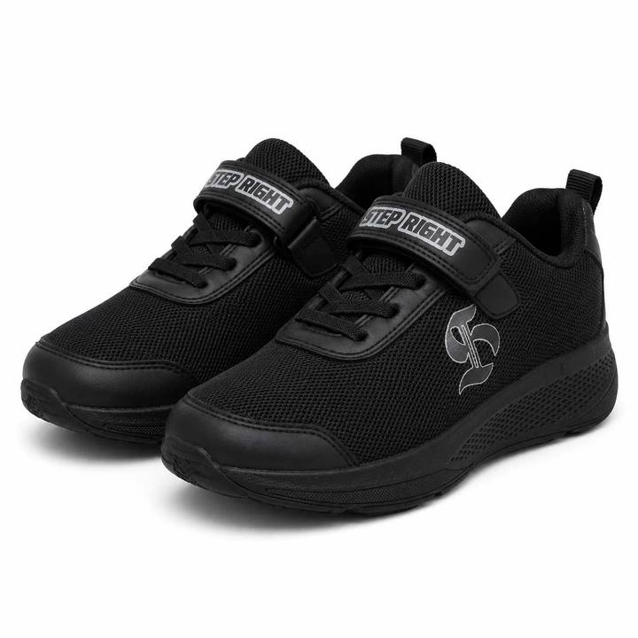 Kids School Shoe – Black – Style 1