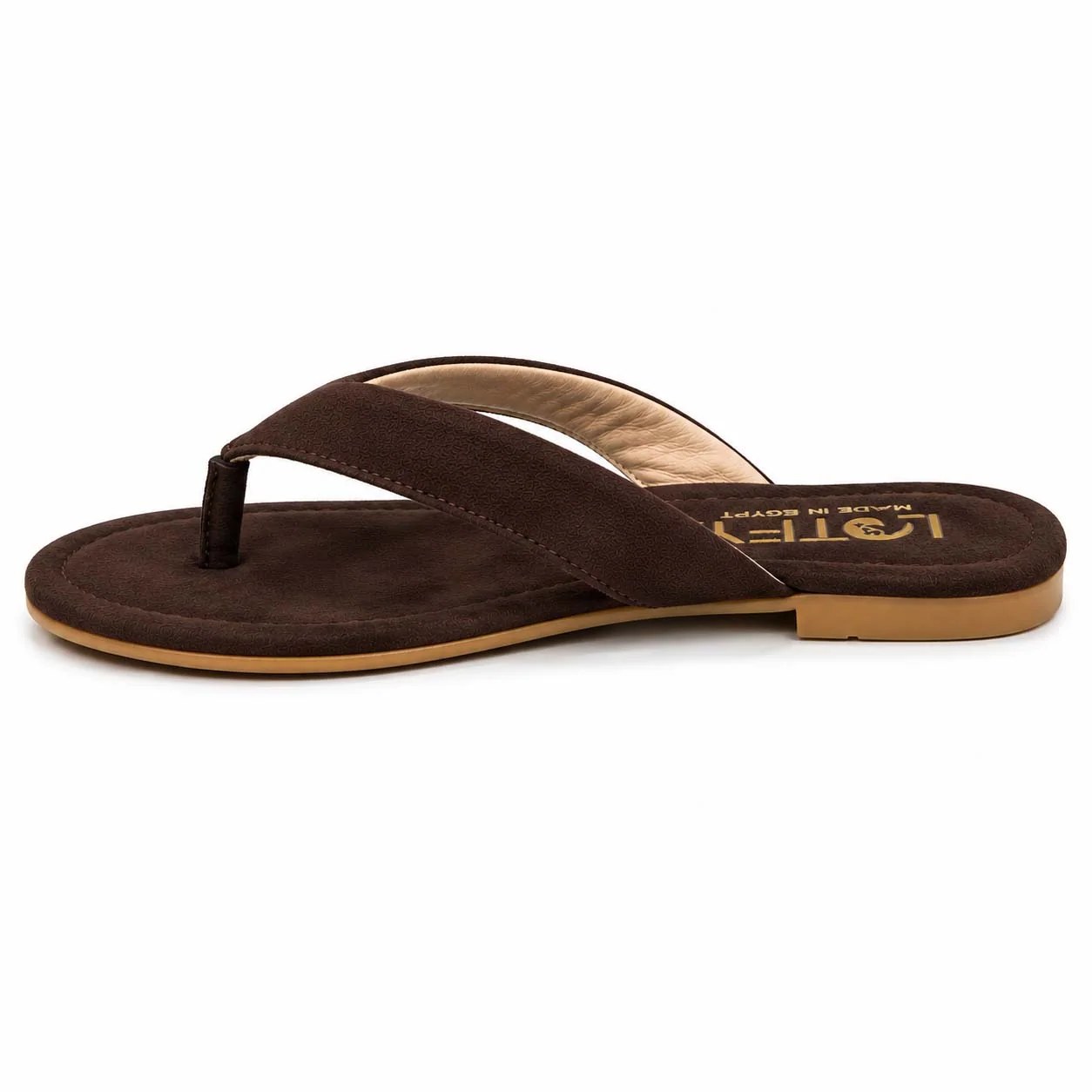 Women's Flat Slipper – Beige, Black, Brown & Burgundy