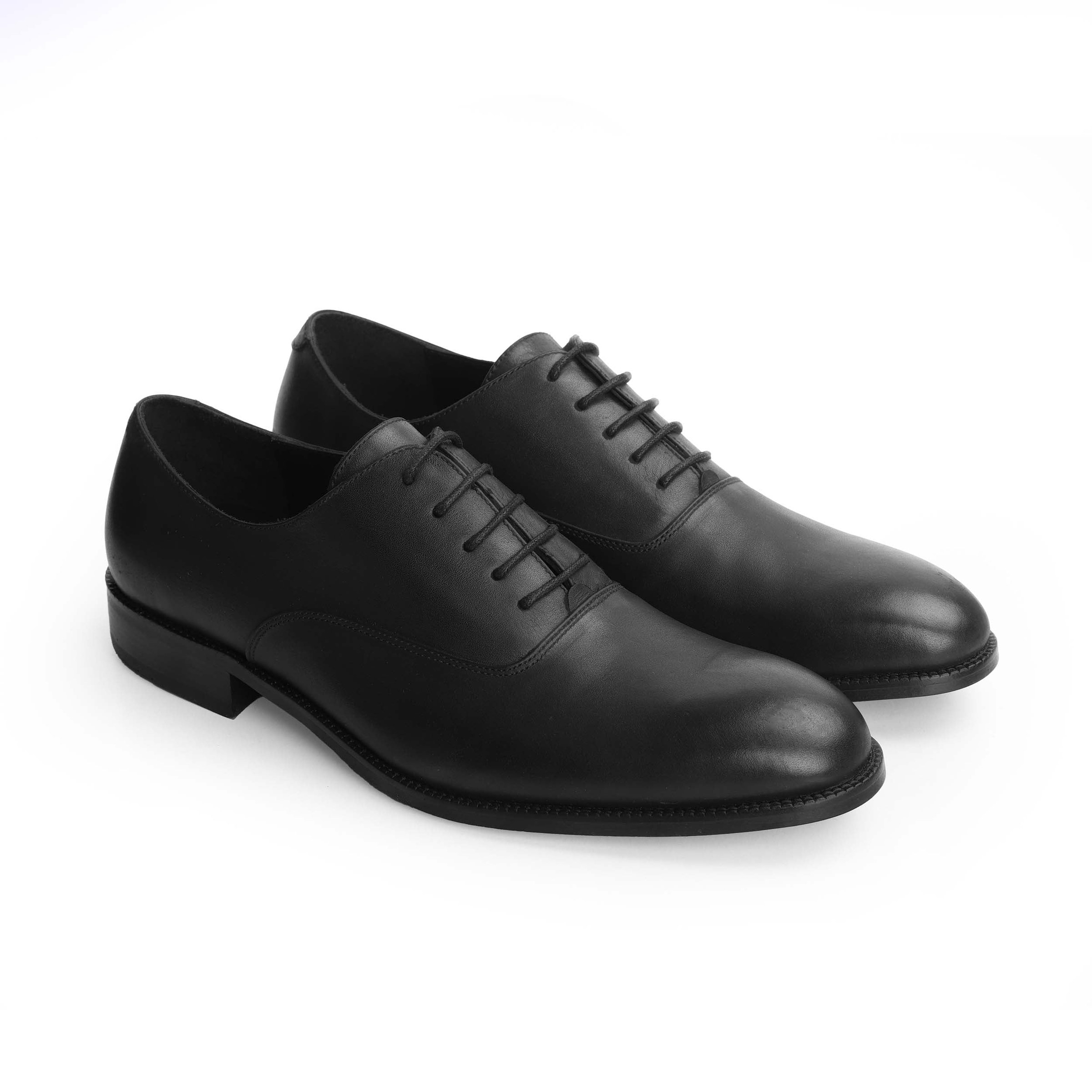 Men's Classic Leather Shoe – Havan & Black