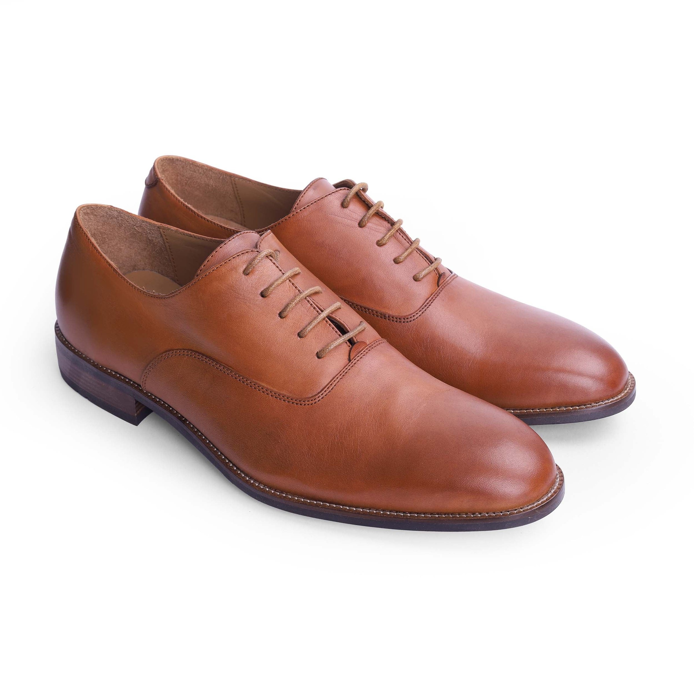 Men's Classic Leather Shoe – Havan & Black