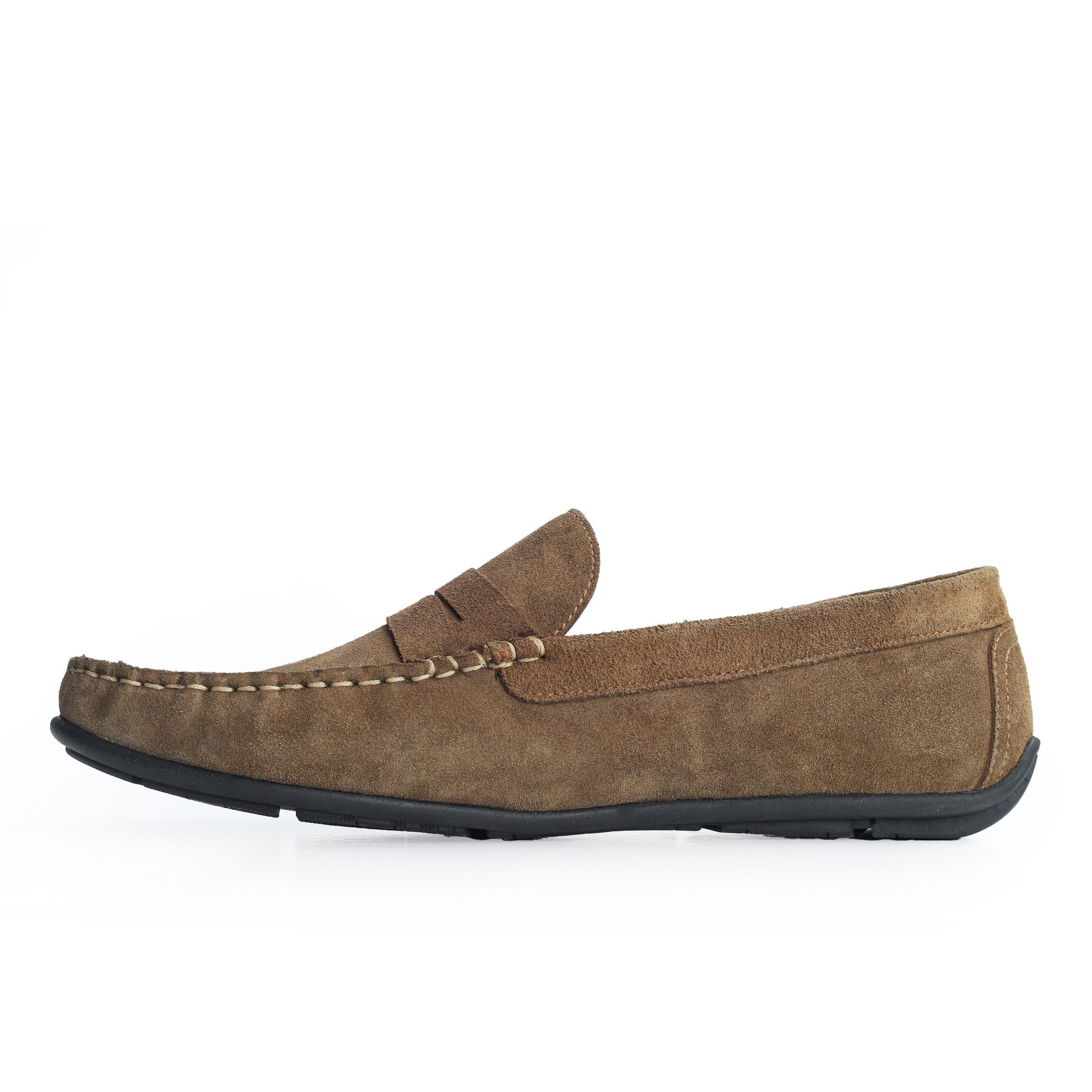 Men's Suede Shoe – Havan / Olive & Havan / Black