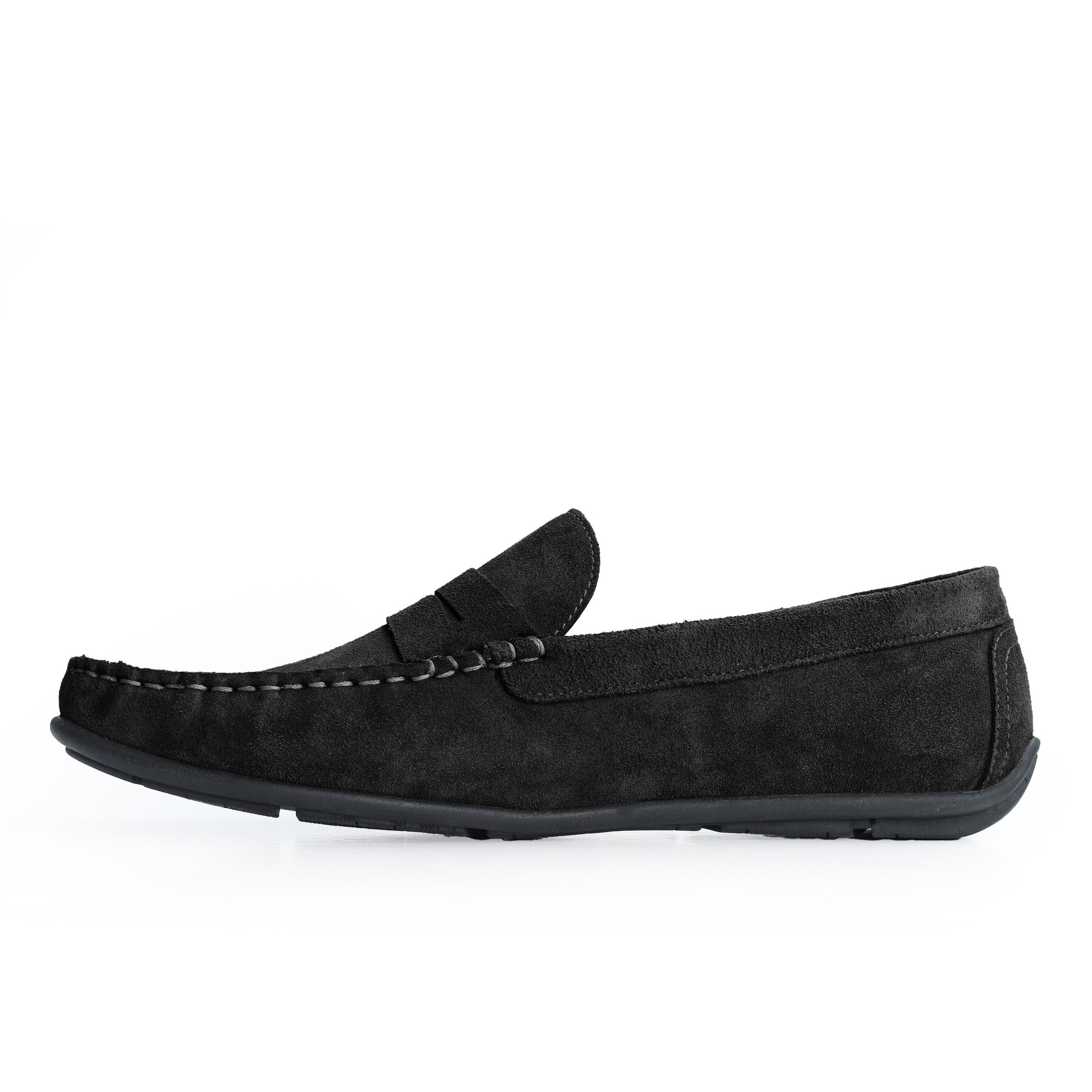 Men's Suede Shoe – Havan / Olive & Havan / Black