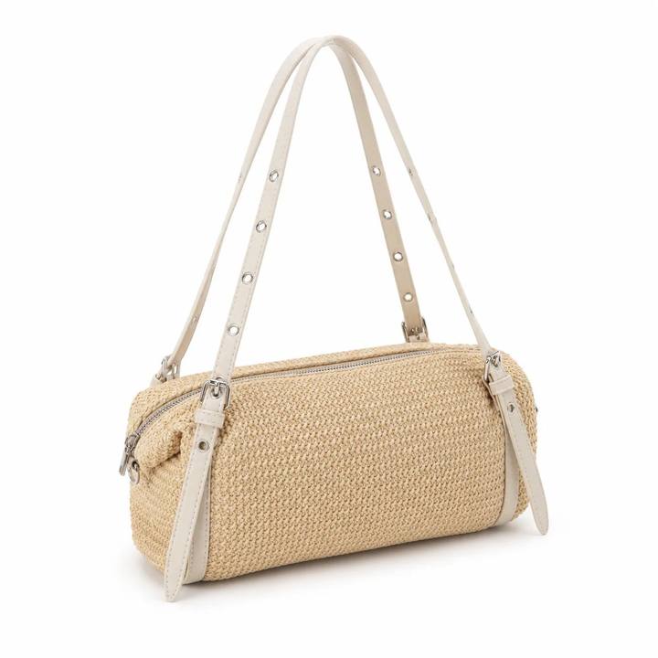 Women Straw Shoulder Bag