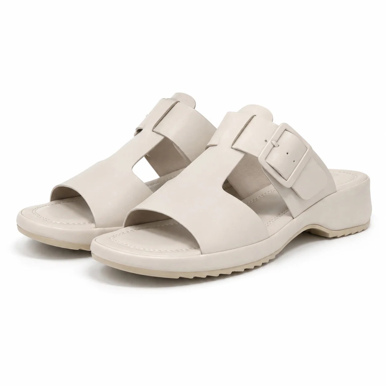 H-Strap Wedge Sandals