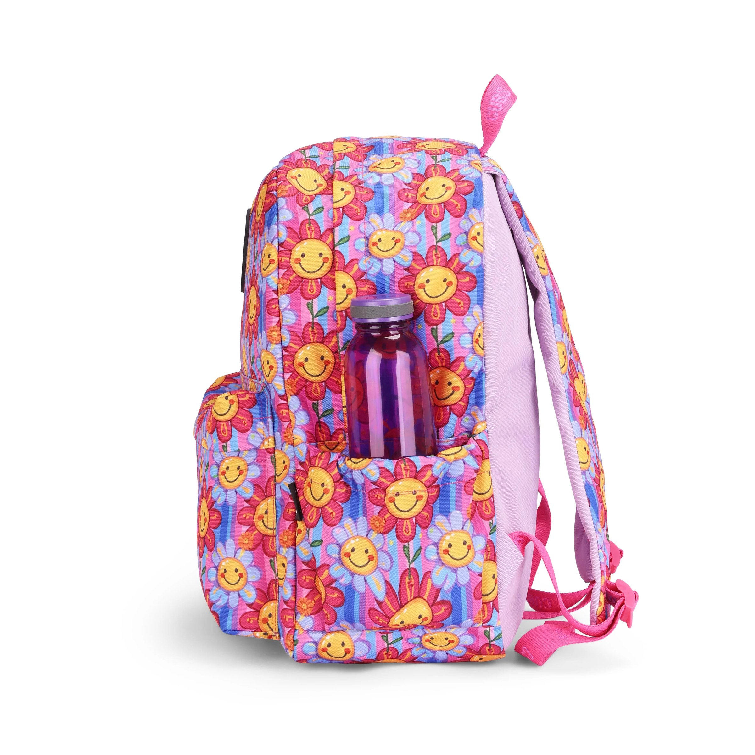 Purple Sunflowers Junior Student BackPack 28L