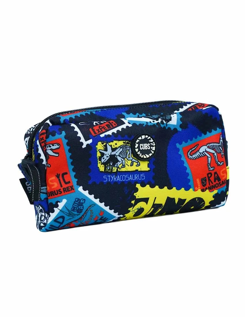 Navy T-Rex Pencil case Bag1