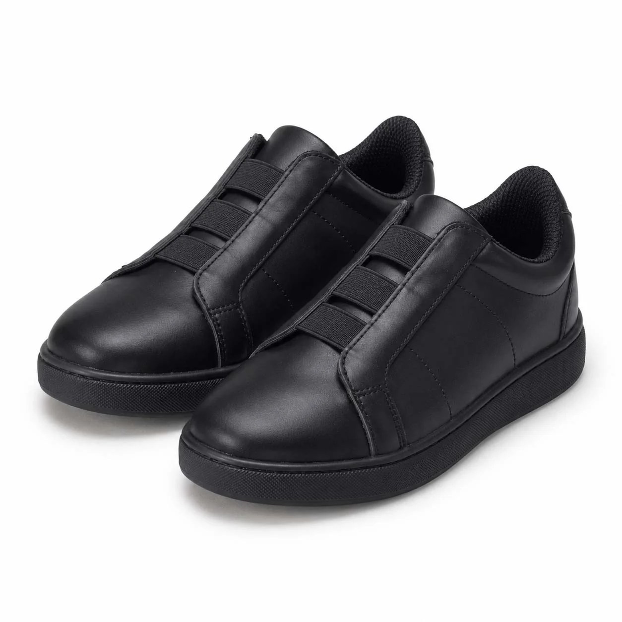 Slip-On Elastic Lace Sneaker