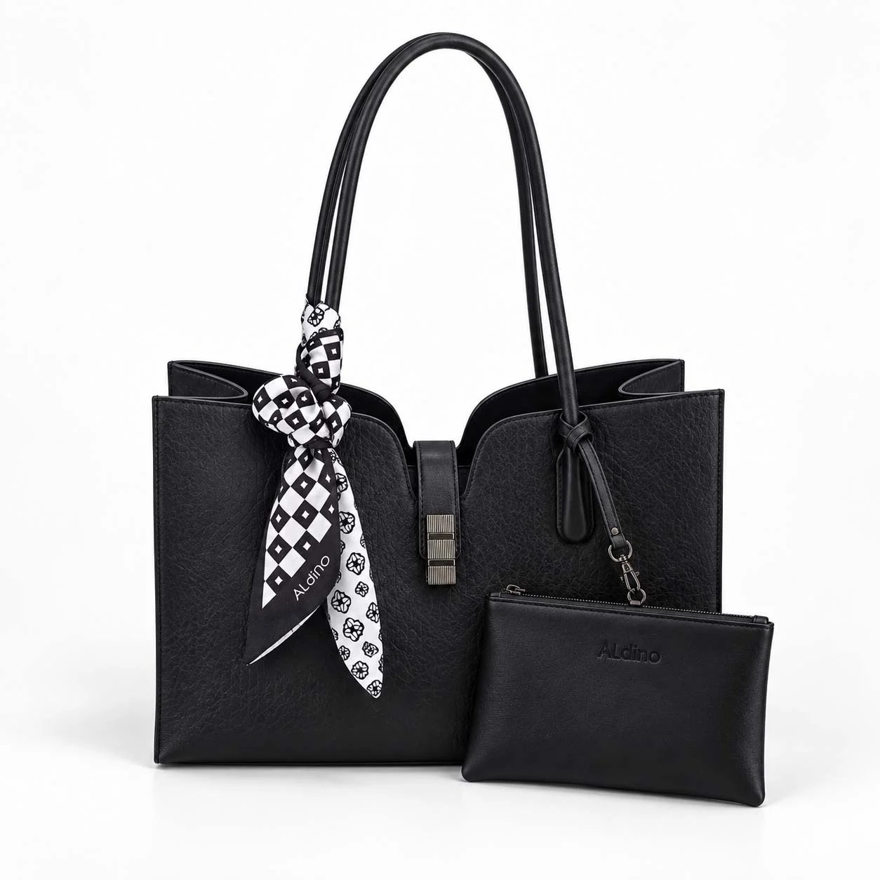 ALDINO STRUCTURED TOTE BAG - LARGE