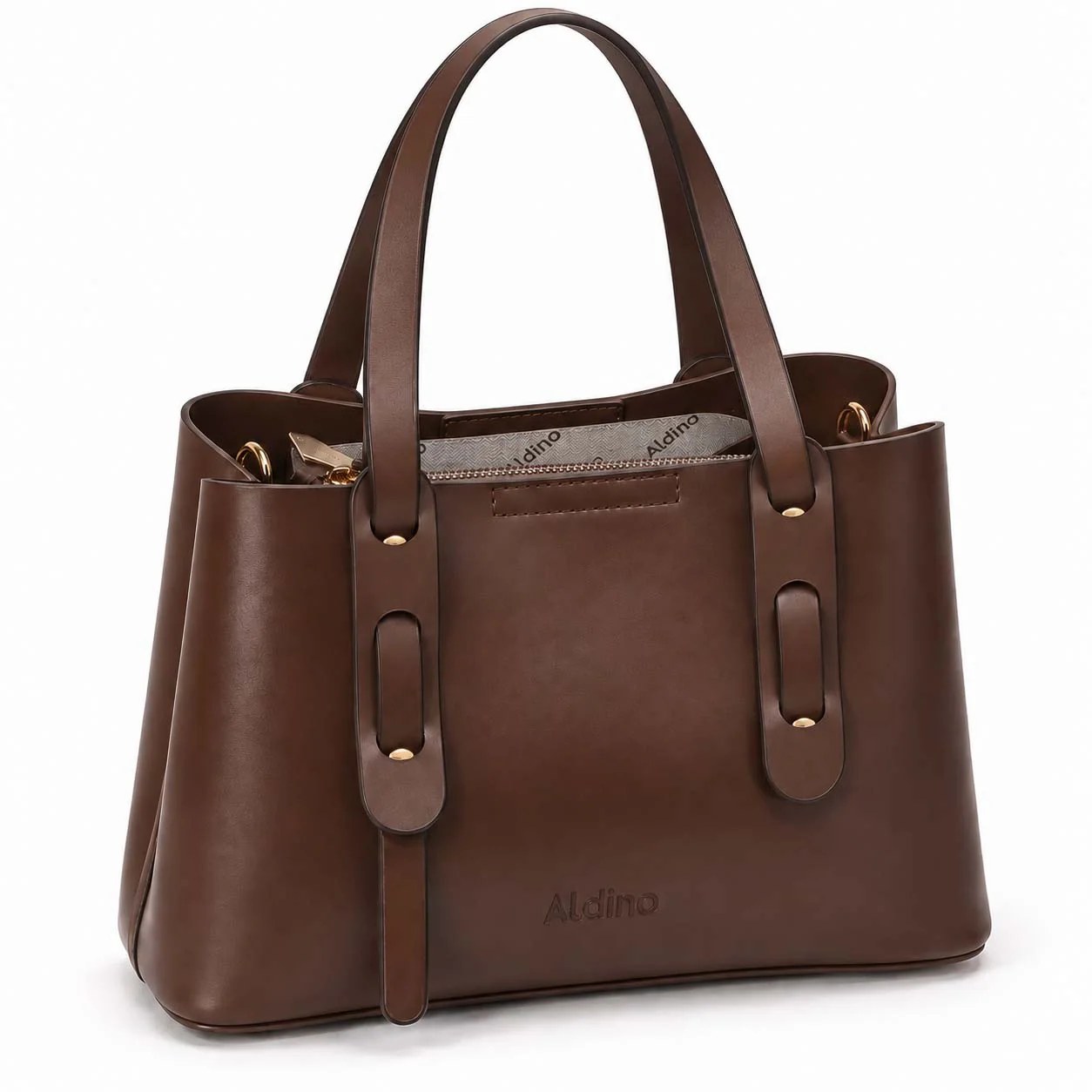 ALDINO STRUCTURED TOTE BAG - Leather