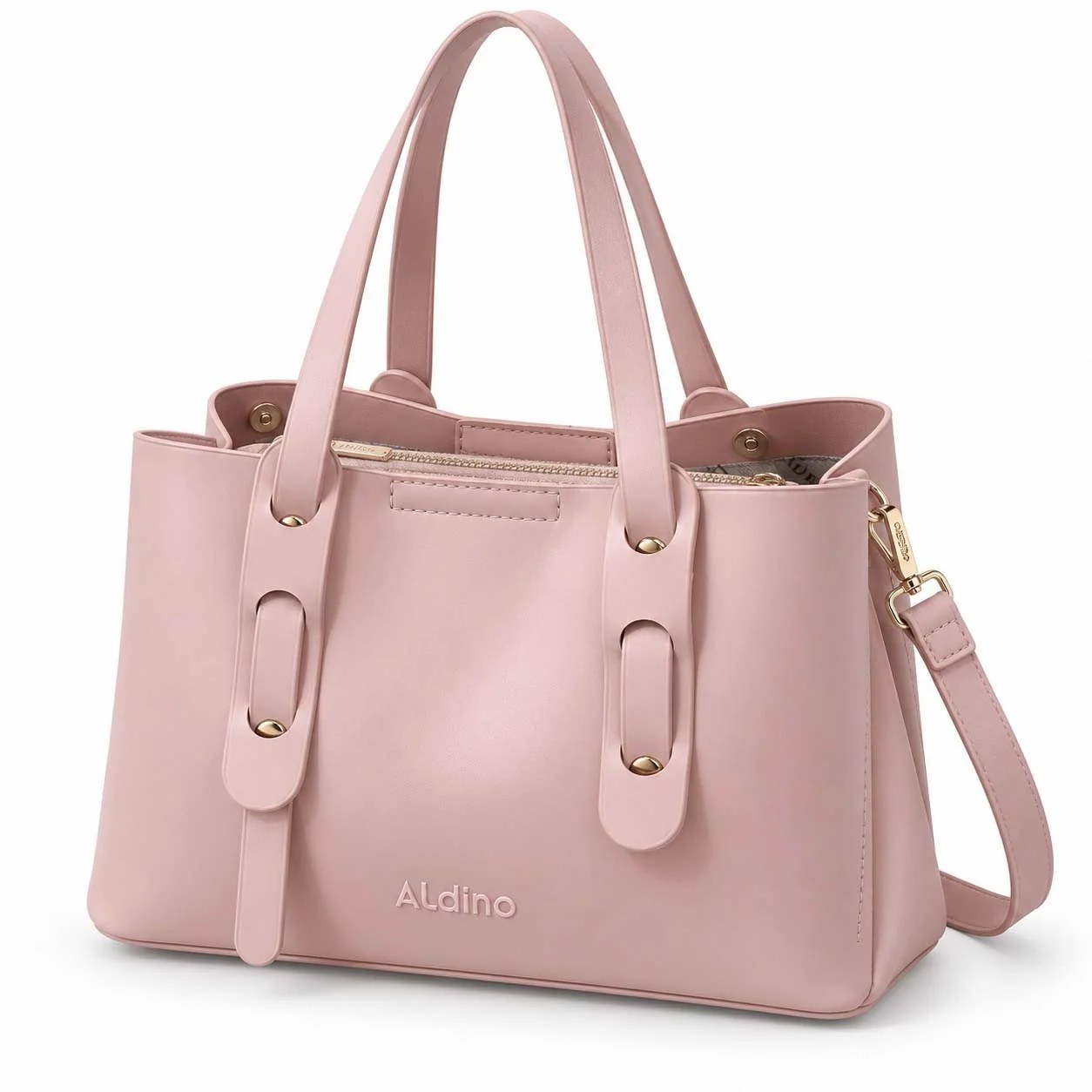 ALDINO STRUCTURED TOTE BAG - Leather