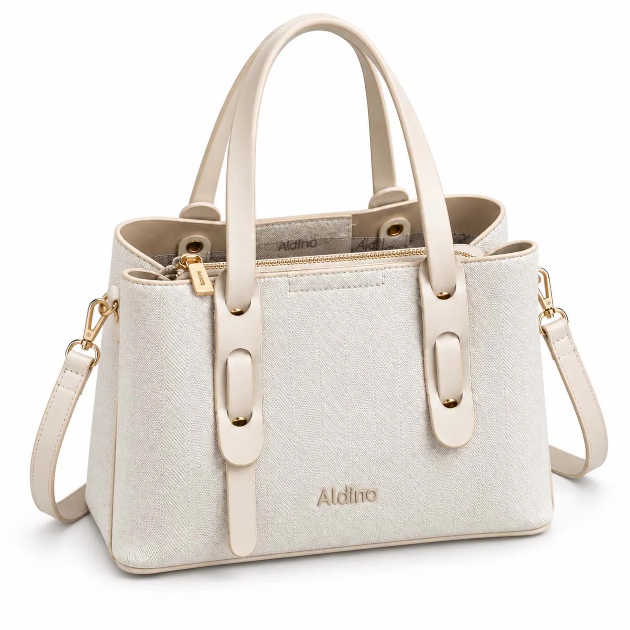 ALDINO STRUCTURED TOTE BAG - Fabric
