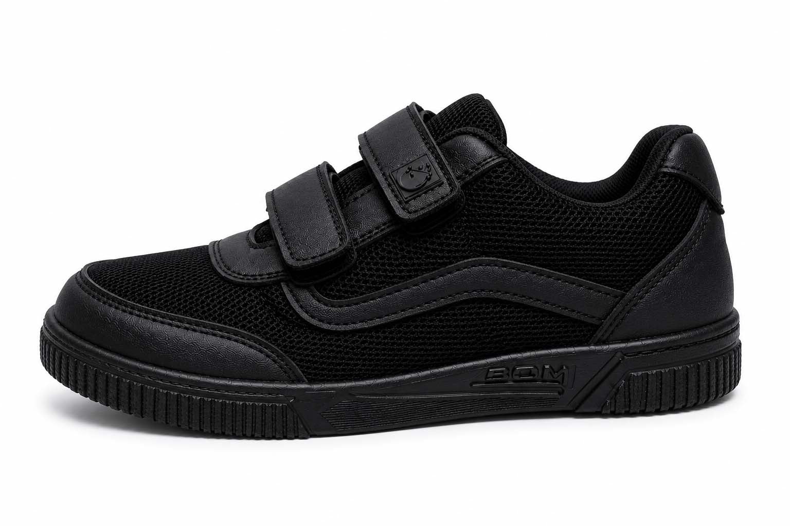 Kids' Casual Sneakers – Black & White – Style 1