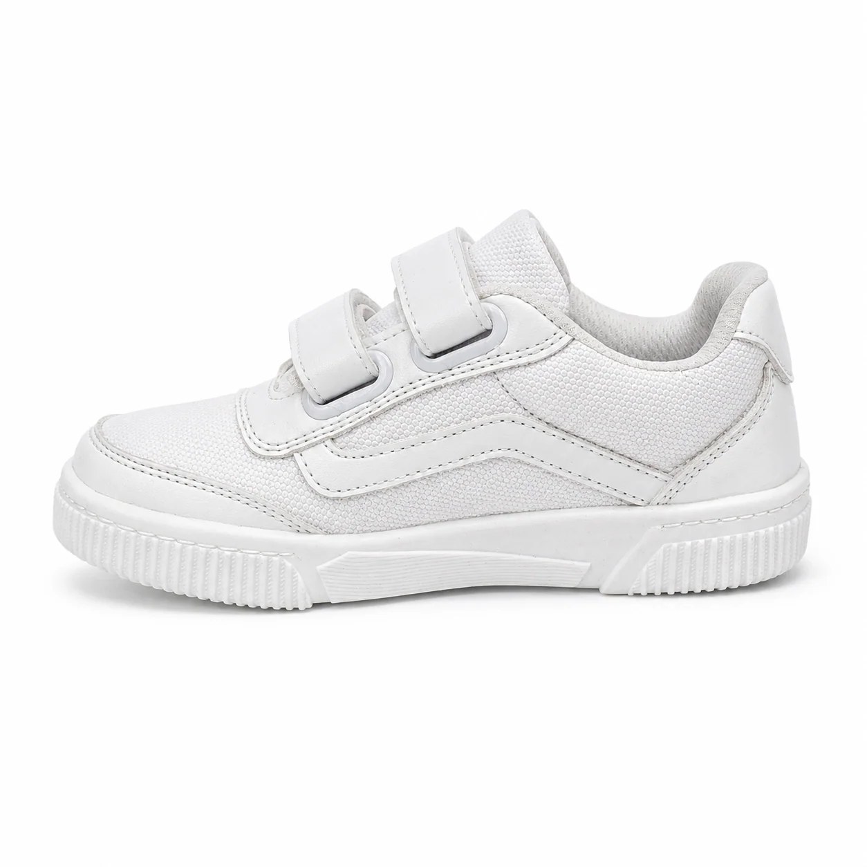Kids' Casual Sneakers – Black & White – Style 1