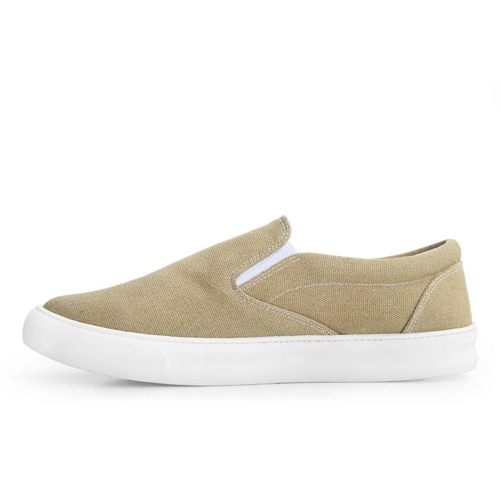 Men's Casual Sneakers – Olive, Black, Beige & Grey