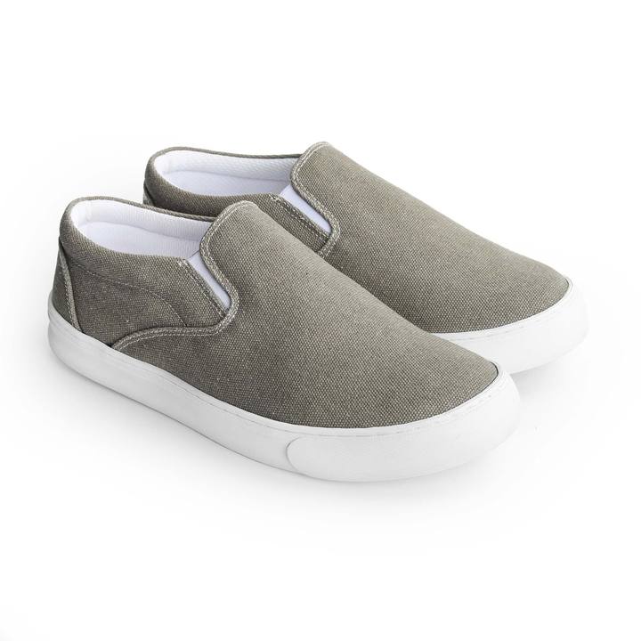 Men's Casual Sneakers – Olive, Black, Beige & Grey