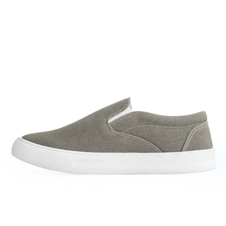 Men's Casual Sneakers – Olive, Black, Beige & Grey