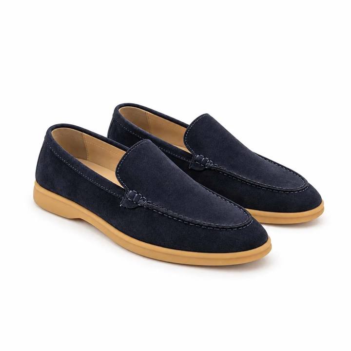 Men's Casual Suede Shoe – Brown, Navy, Olive & Coffee