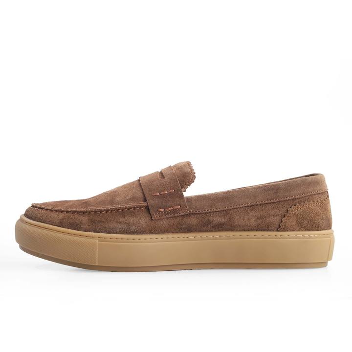 Men's Casual Suede Shoe – Navy, Brown, Beige & More