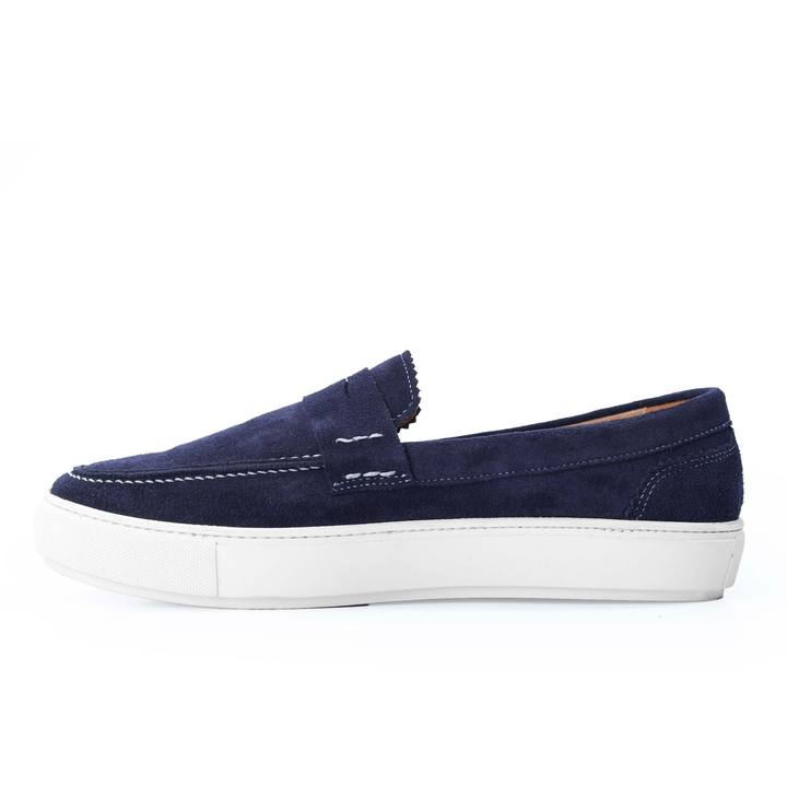 Men's Casual Suede Shoe – Navy, Brown, Beige & More