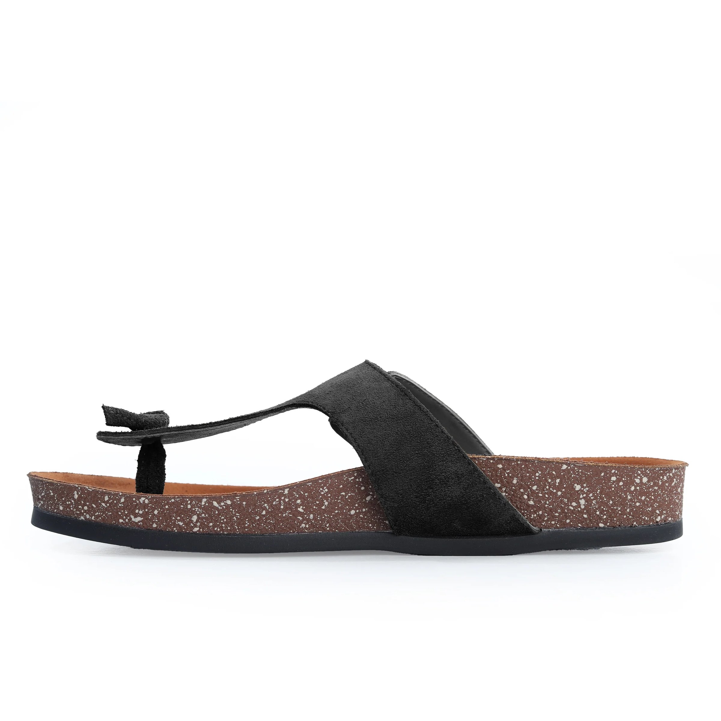 Women's Slide Slipper – Black & Navy