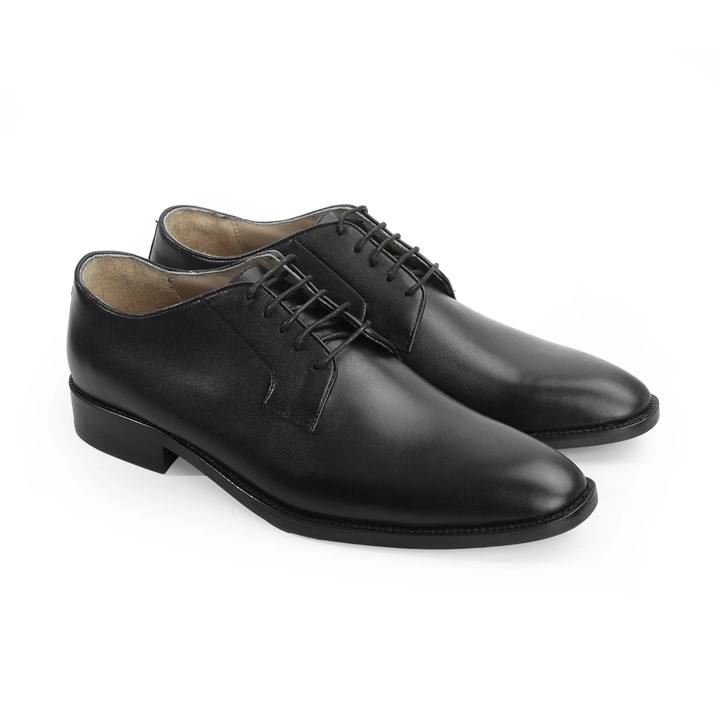 Men's Classic Leather Shoe – Black – Style 3