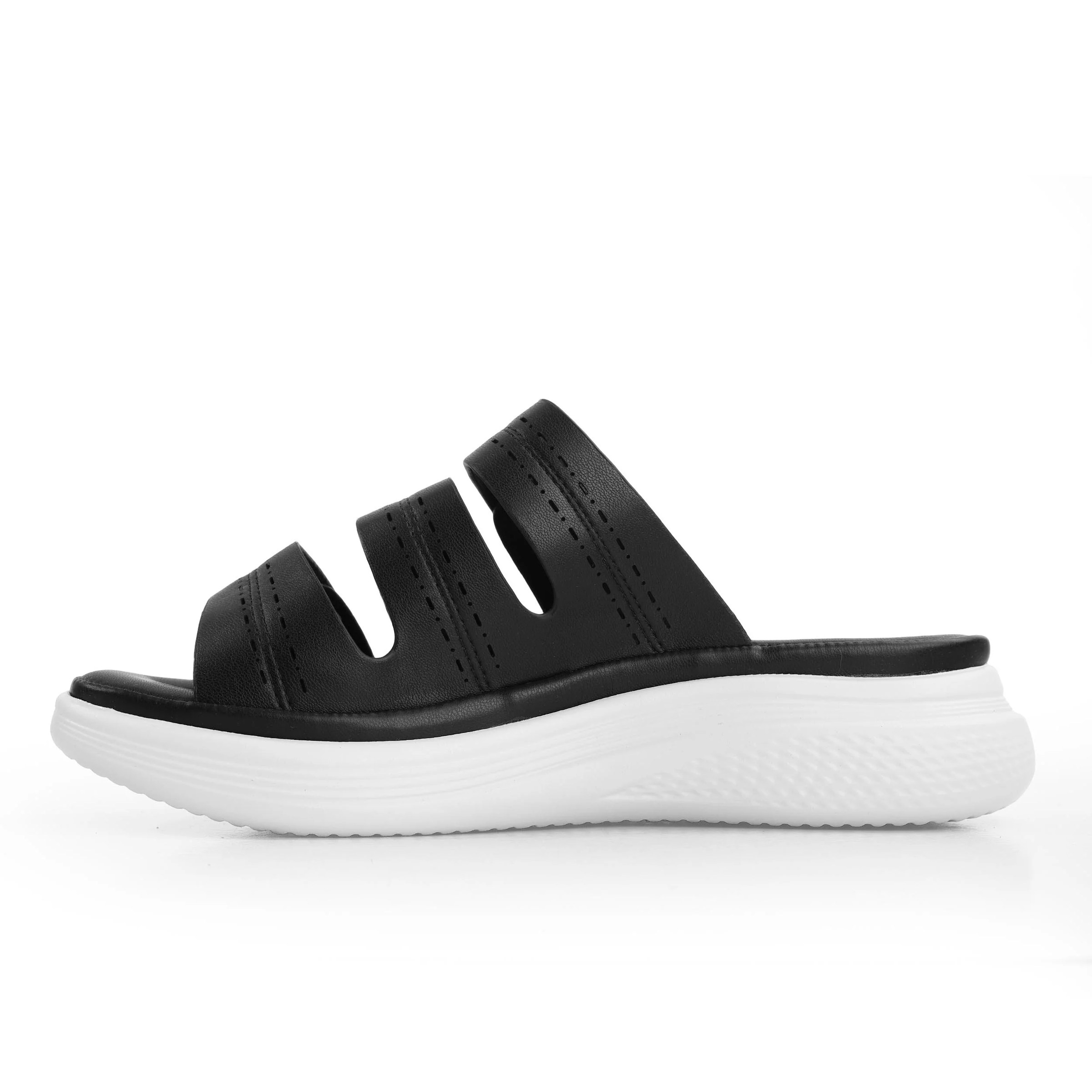 Women's Summer Slipper – Rose, Beige & Black