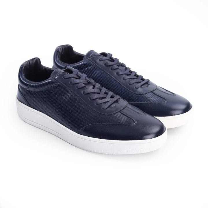Men's Casual Sneakers – Black, Brown, Navy & White