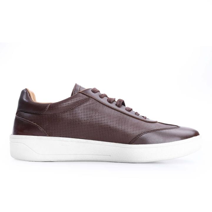 Men's Casual Sneakers – Black, Brown, Navy & White