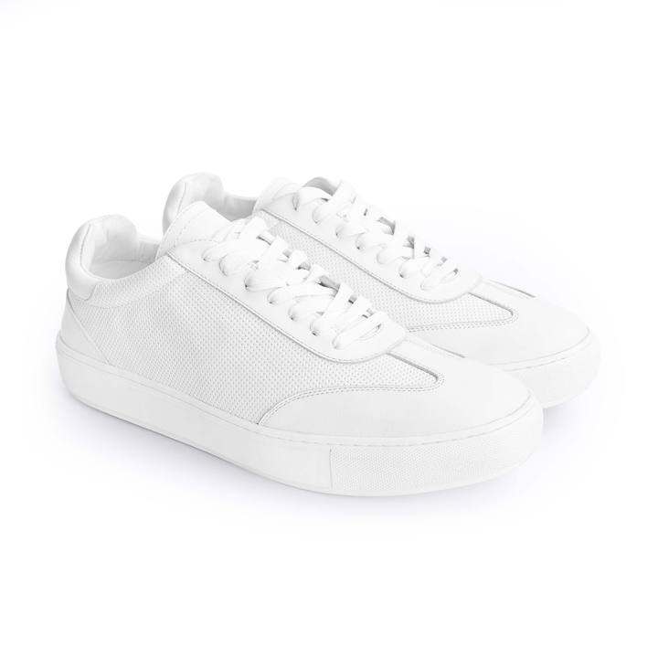Men's Casual Sneakers – Black, Brown, Navy & White
