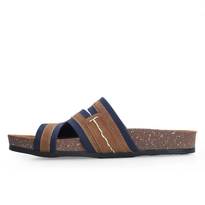 Men's Casual Sandal – Grey & Havan / Navy & Havan