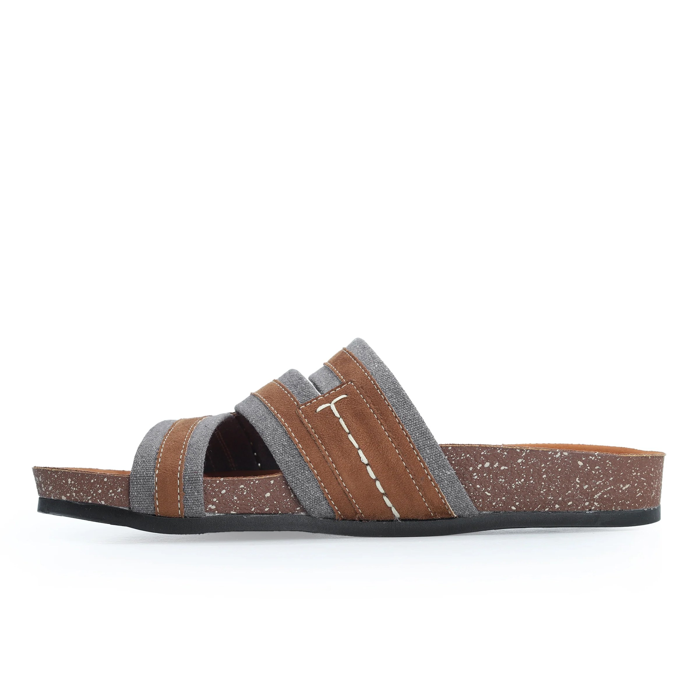 Men's Casual Sandal – Grey & Havan / Navy & Havan