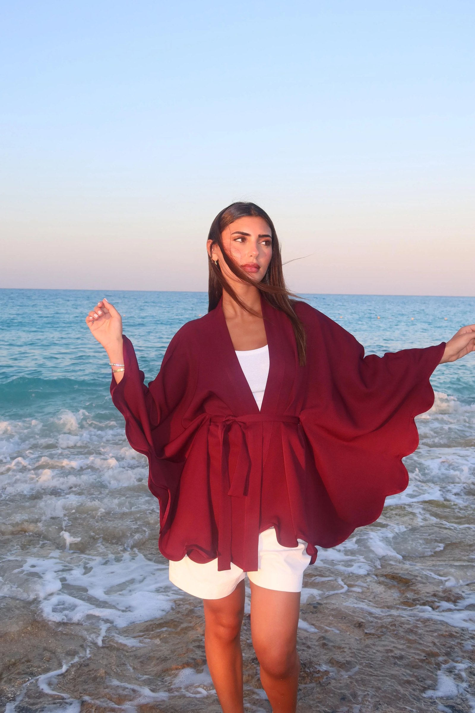 Cherry Poncho
