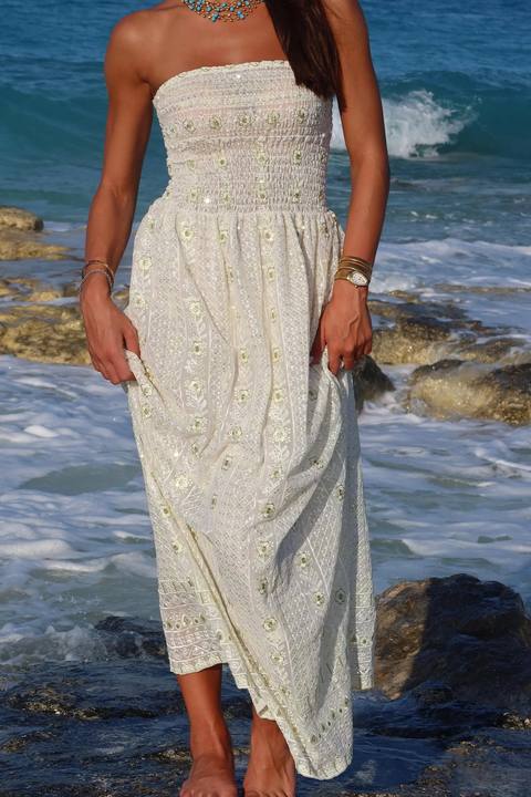 White Orchid Dress