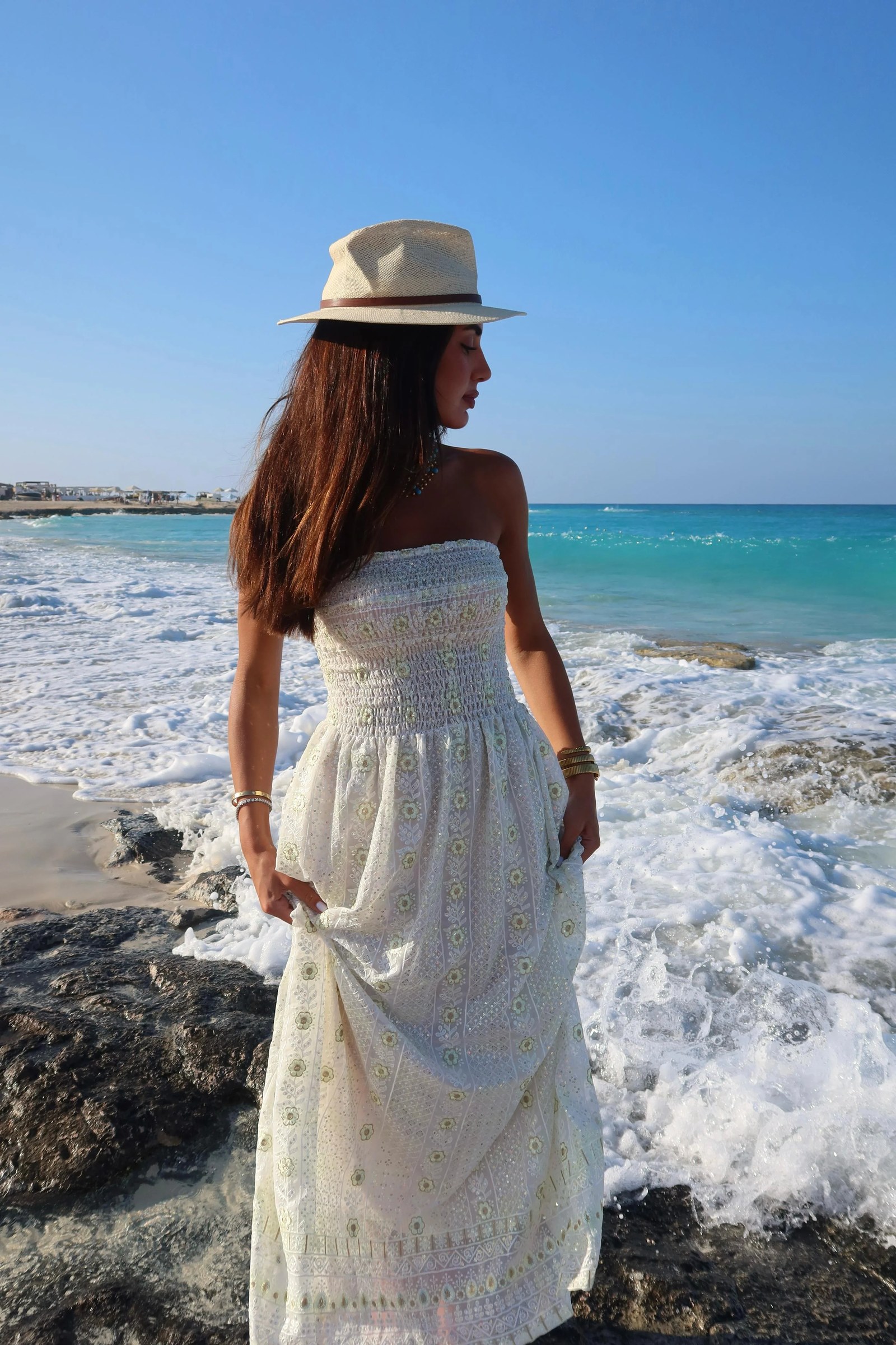 White Orchid Dress
