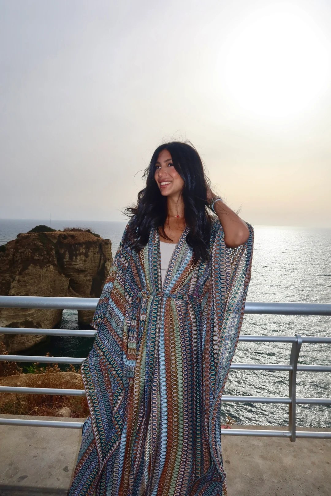 Midnight magic poncho