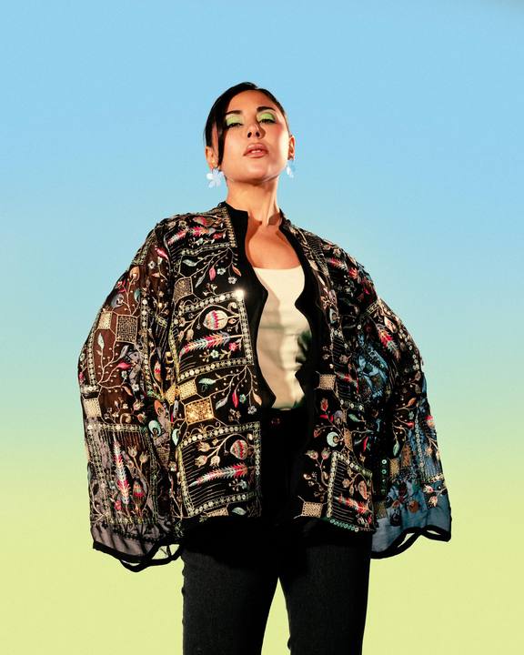 Short Mosaic Jacket
