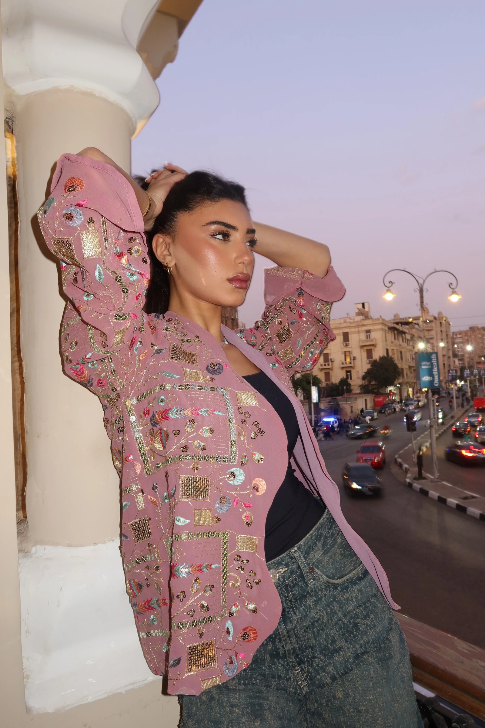 Short Mosaic Jacket