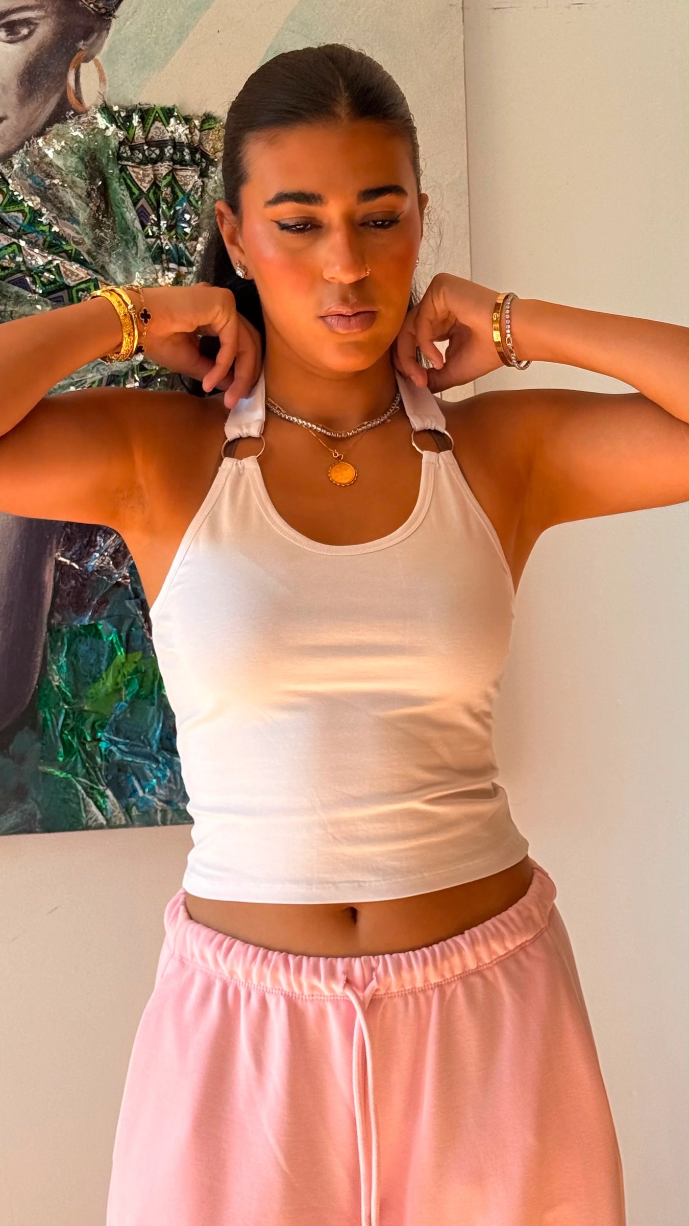basic backless top