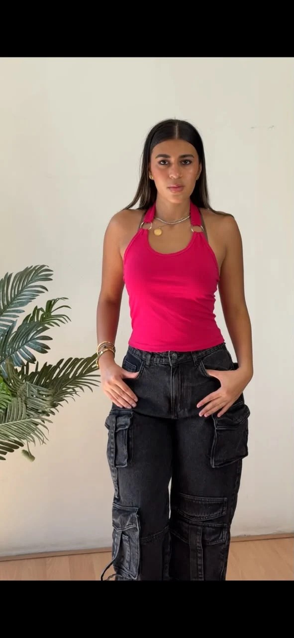 basic backless top