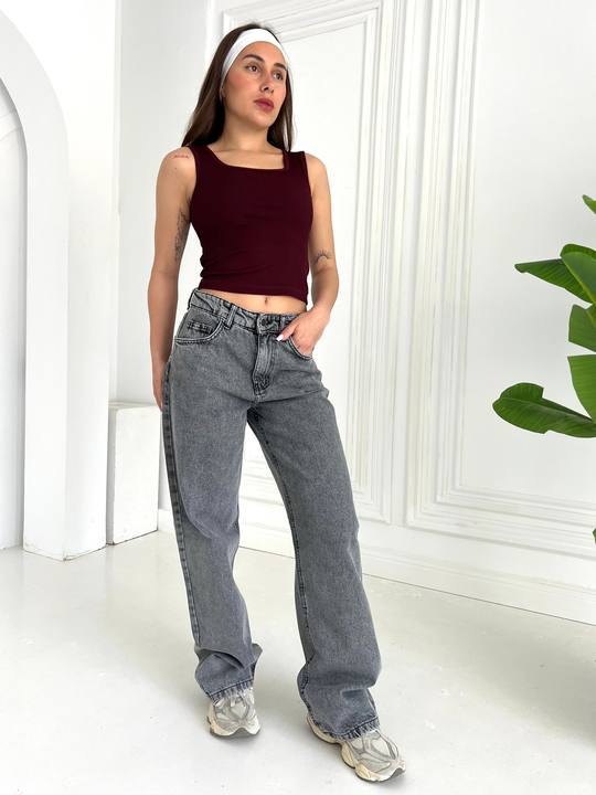 The Nelly jeans - Light grey