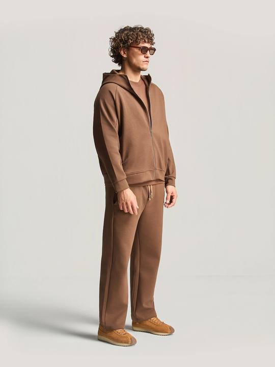 Brown Essential Hooded Suit