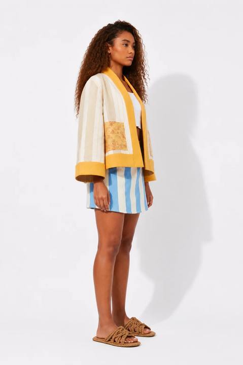 SUN LINE KIMONO JACKET