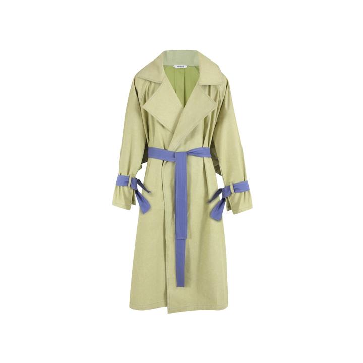 UNISEX OVERSIZED BELTED TRENCH COAT