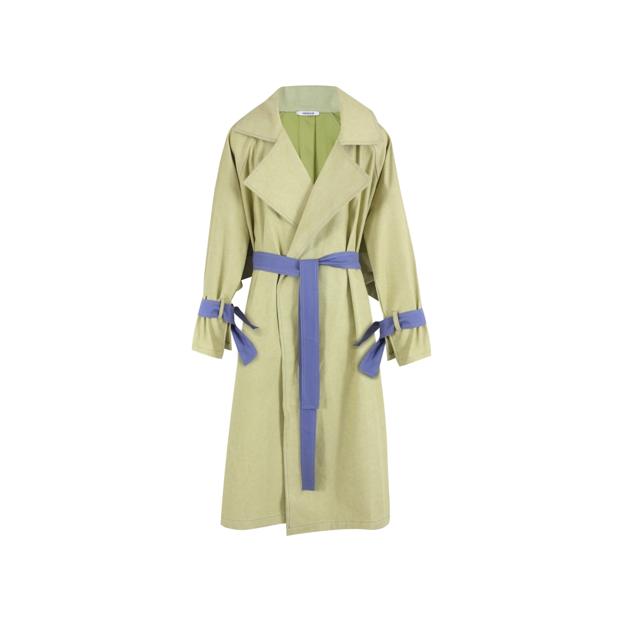 UNISEX OVERSIZED BELTED TRENCH COAT