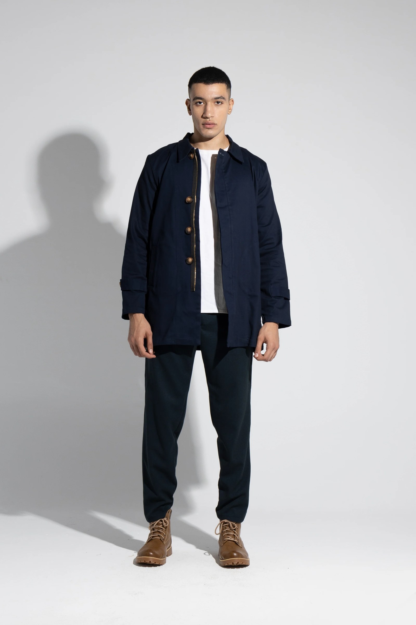 SINGLE-BREASTED COAT