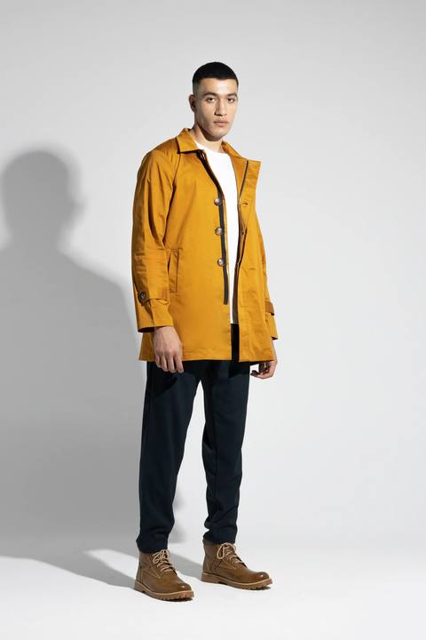 SINGLE-BREASTED COAT