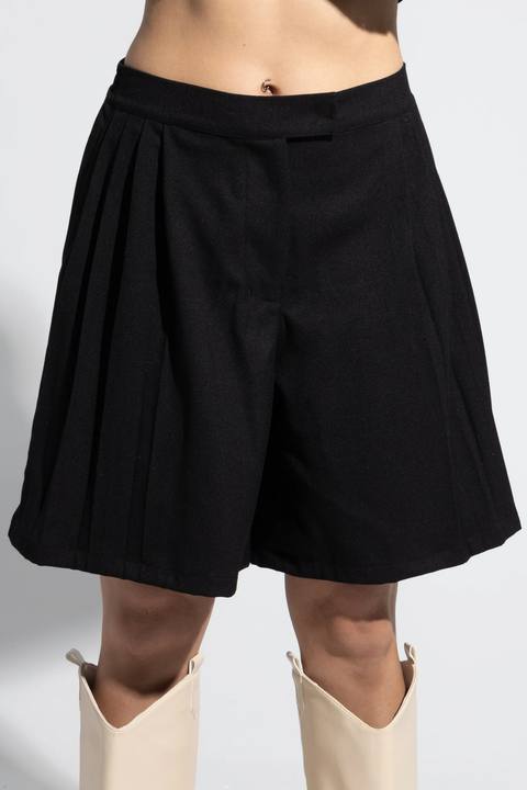 Pleated Shorts