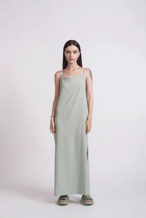 SUBTLE A-LINE MAXI DRESS