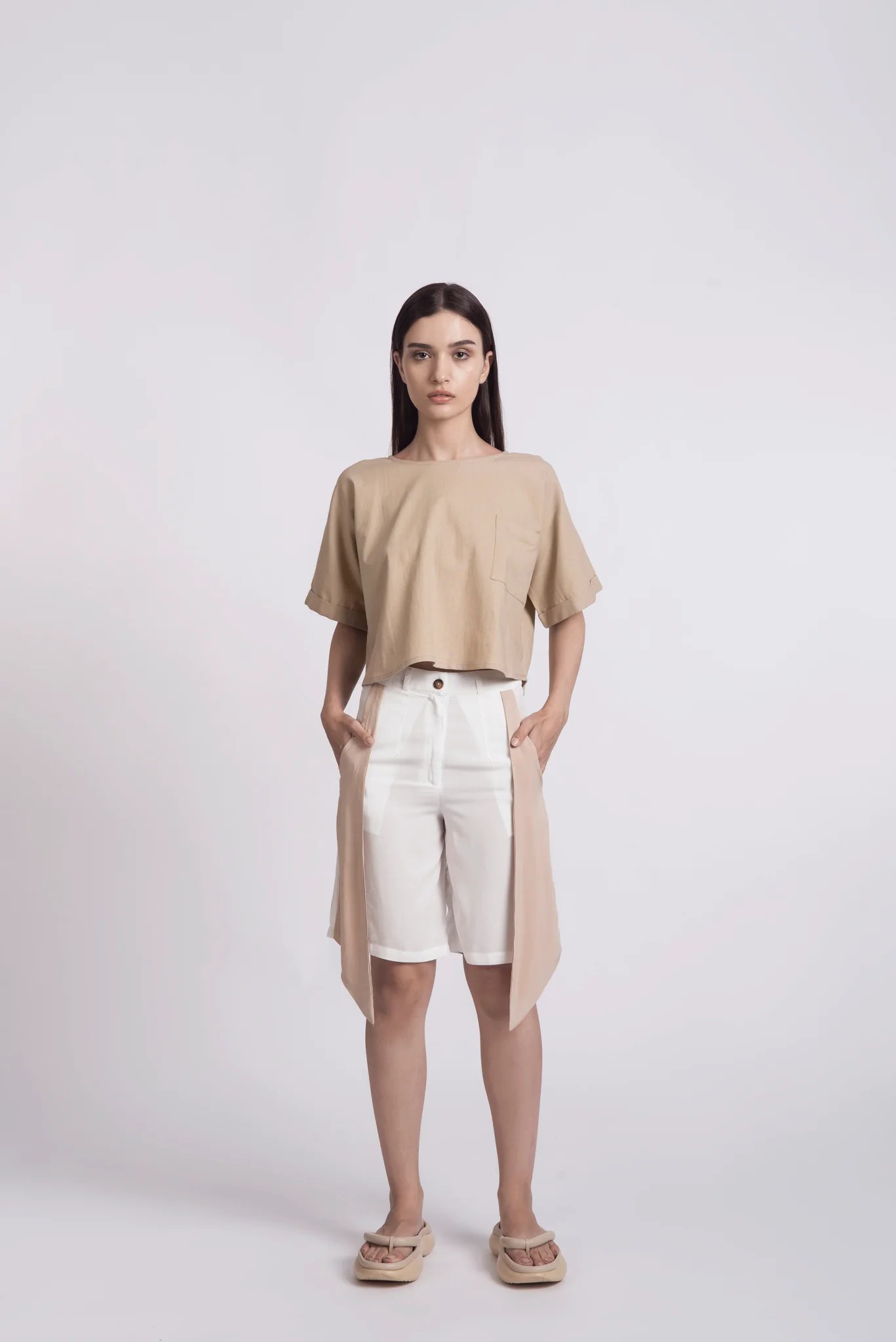 FLOWY PAREO SHORTS